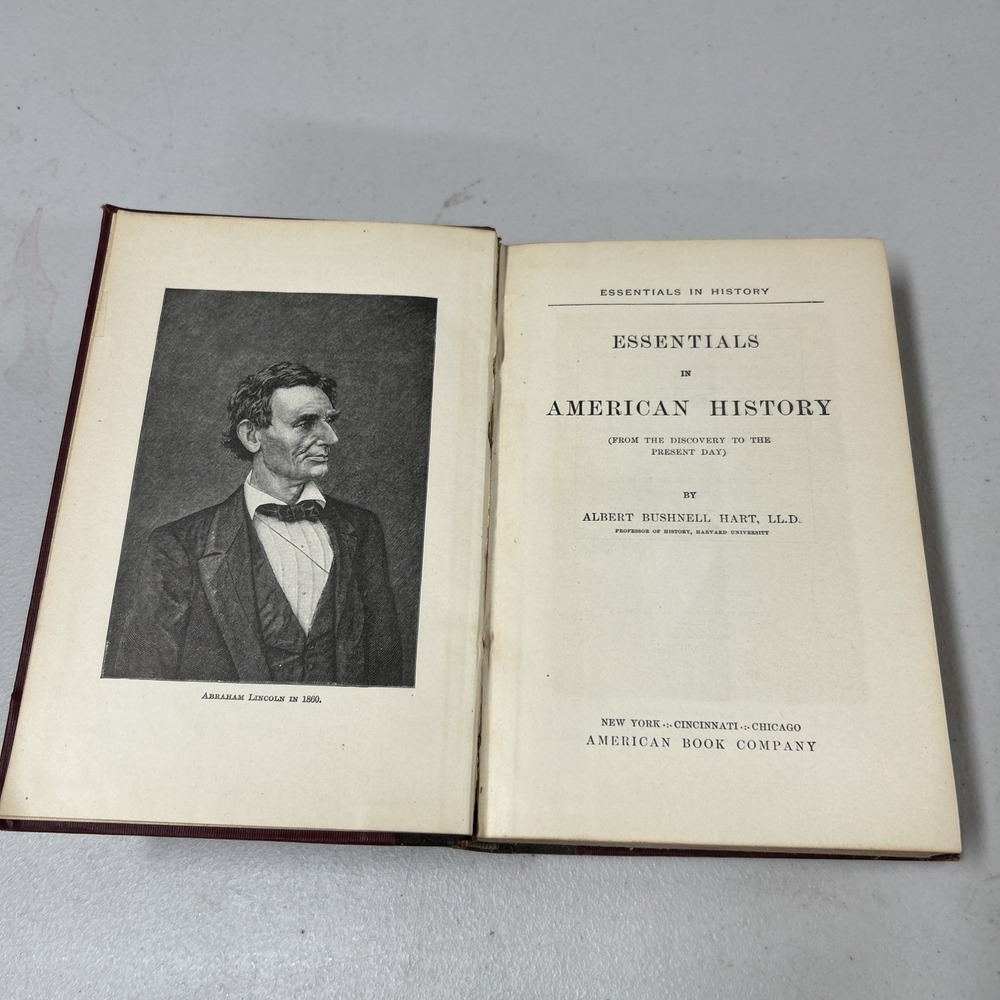 Vtg 1905 Essentials In Ancient History Arthur Mayer Wolfson American Book Co